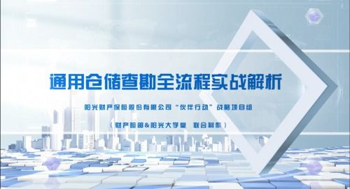 科技賦能，安全護(hù)航——陽(yáng)光財(cái)險(xiǎn)攜手伙伴以信息技術(shù)共筑倉(cāng)儲(chǔ)安全新篇章